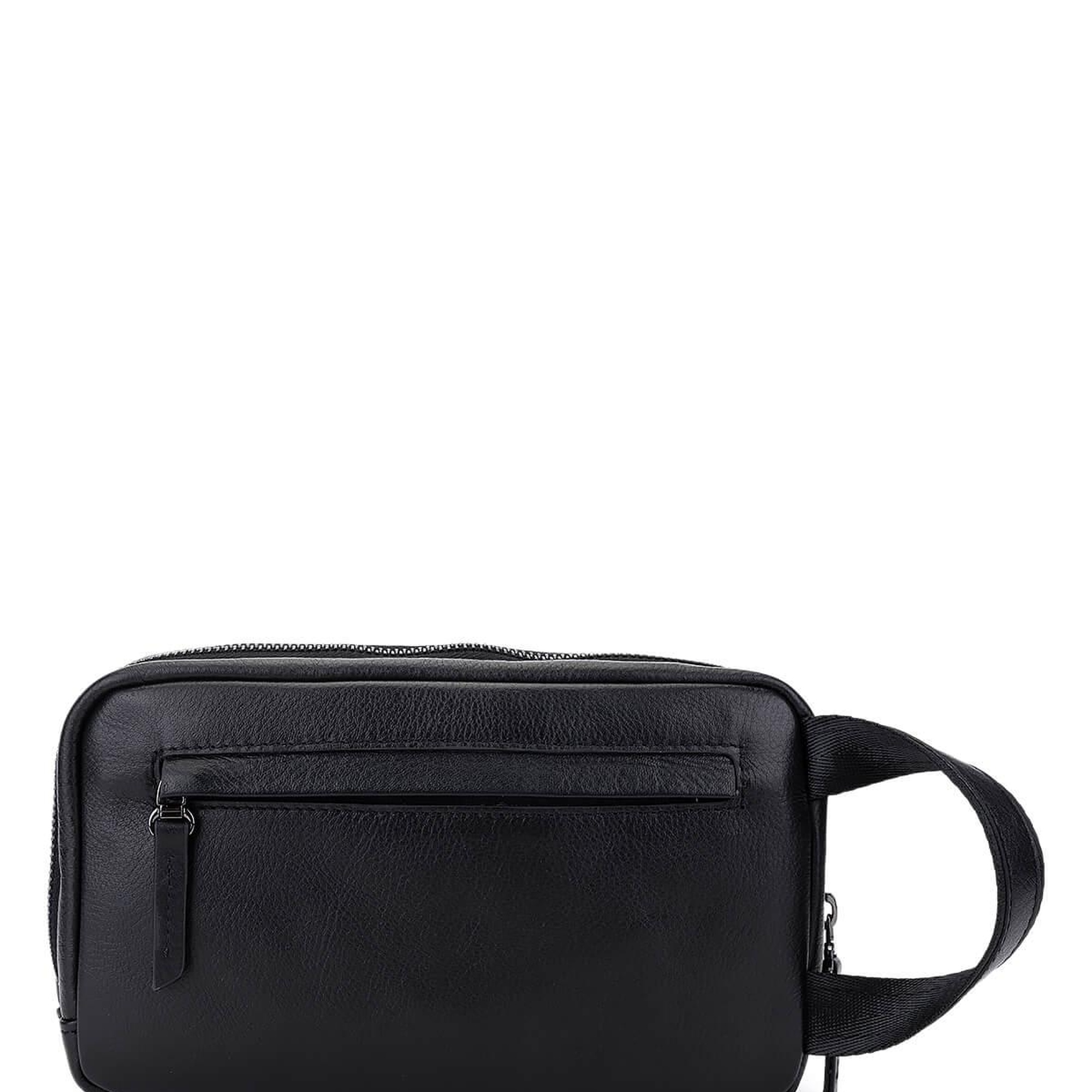 Tamer Tanca Erkek Hakiki Deri Siyah Deri El Çantası