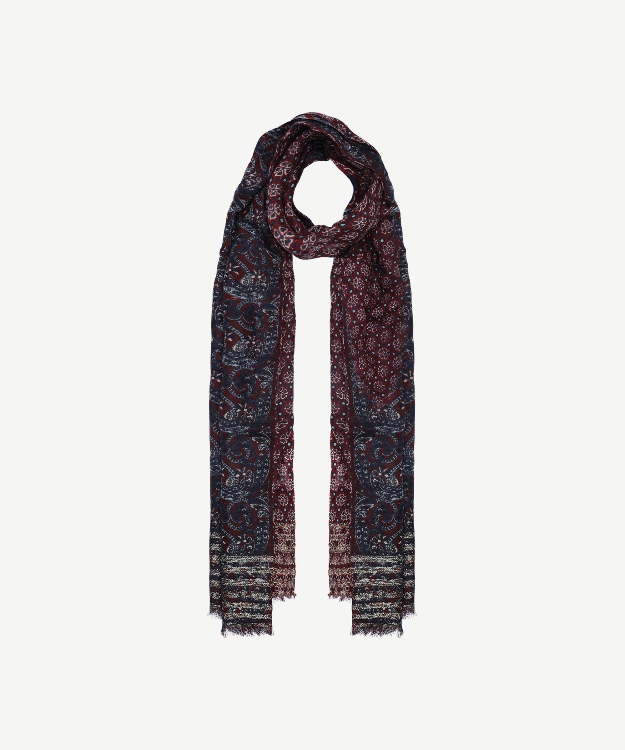  YARGICI Karışık Desenli Yün Şal