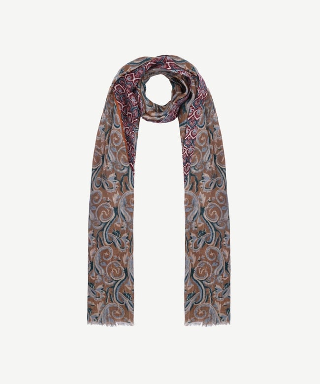  YARGICI Desenli Yün Şal