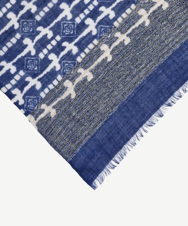  YARGICI Karışık Desenli Yün Şal