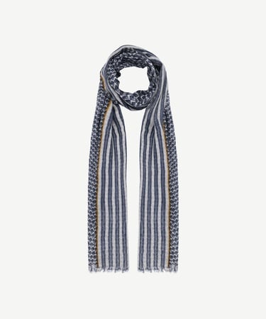  YARGICI Geometrik Desenli Yün Şal