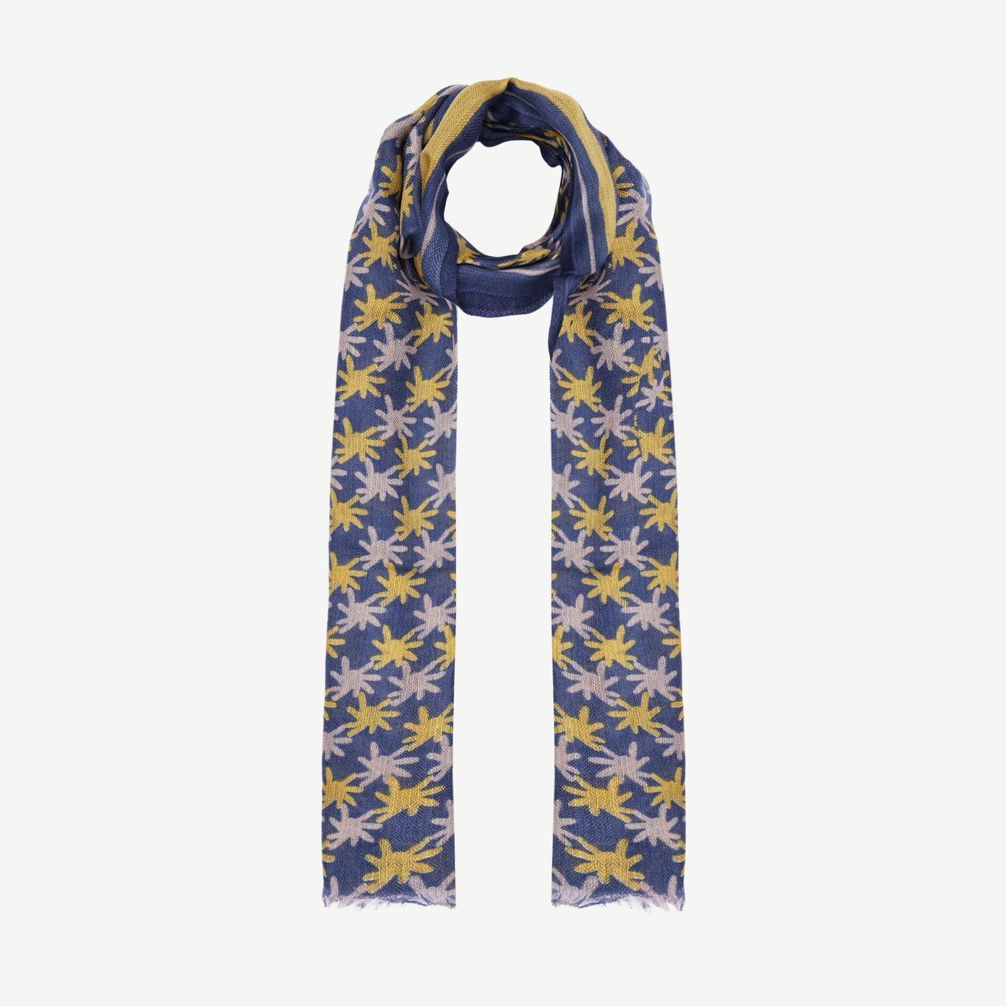 YARGICI Tensel Karışımlı Yün Şal