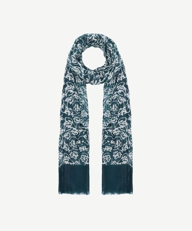  YARGICI Desenli Yün Şal