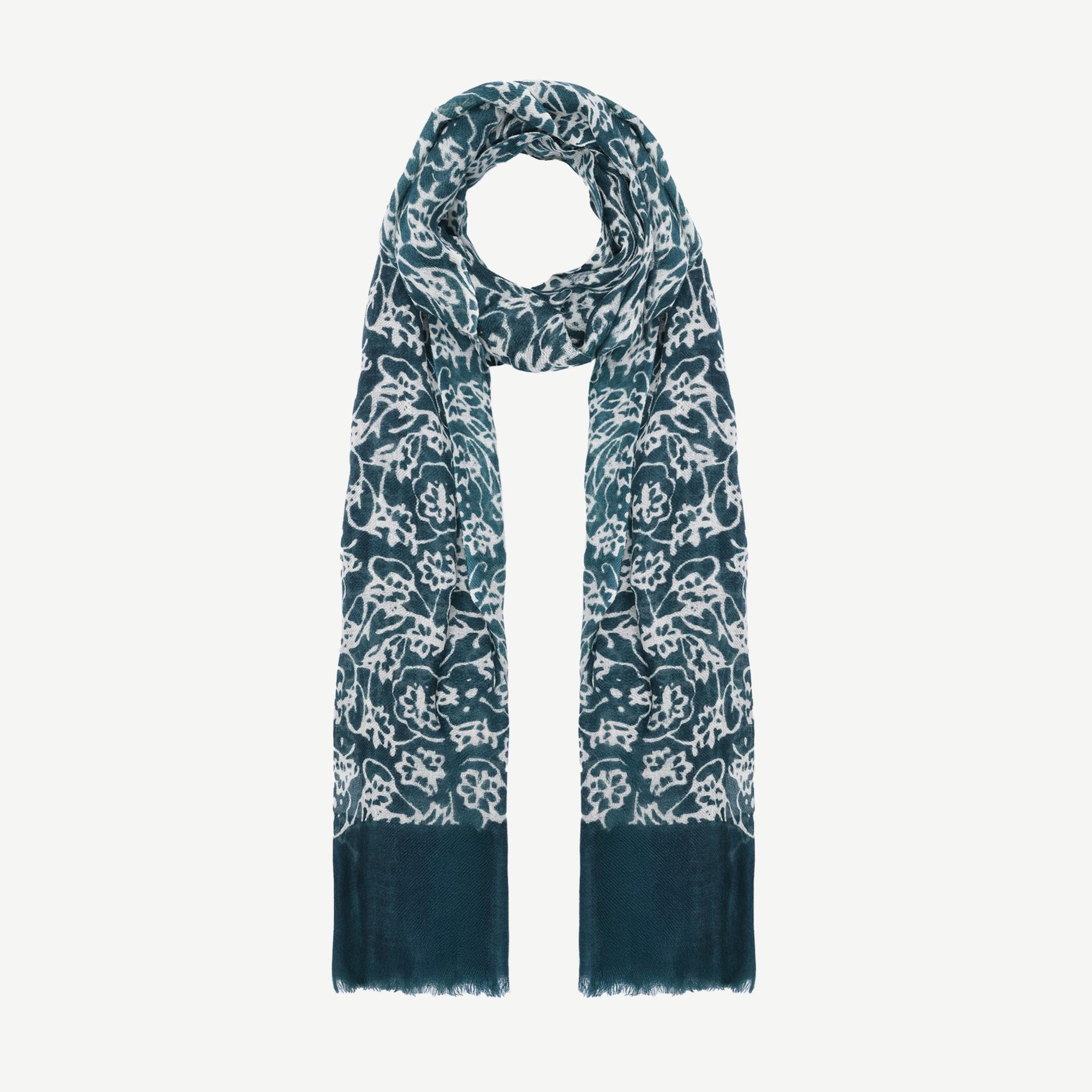 YARGICI Desenli Yün Şal