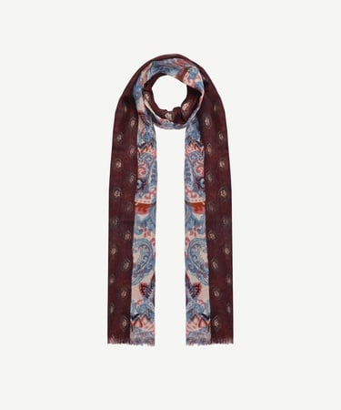  YARGICI Karışık Desenli Yün Şal