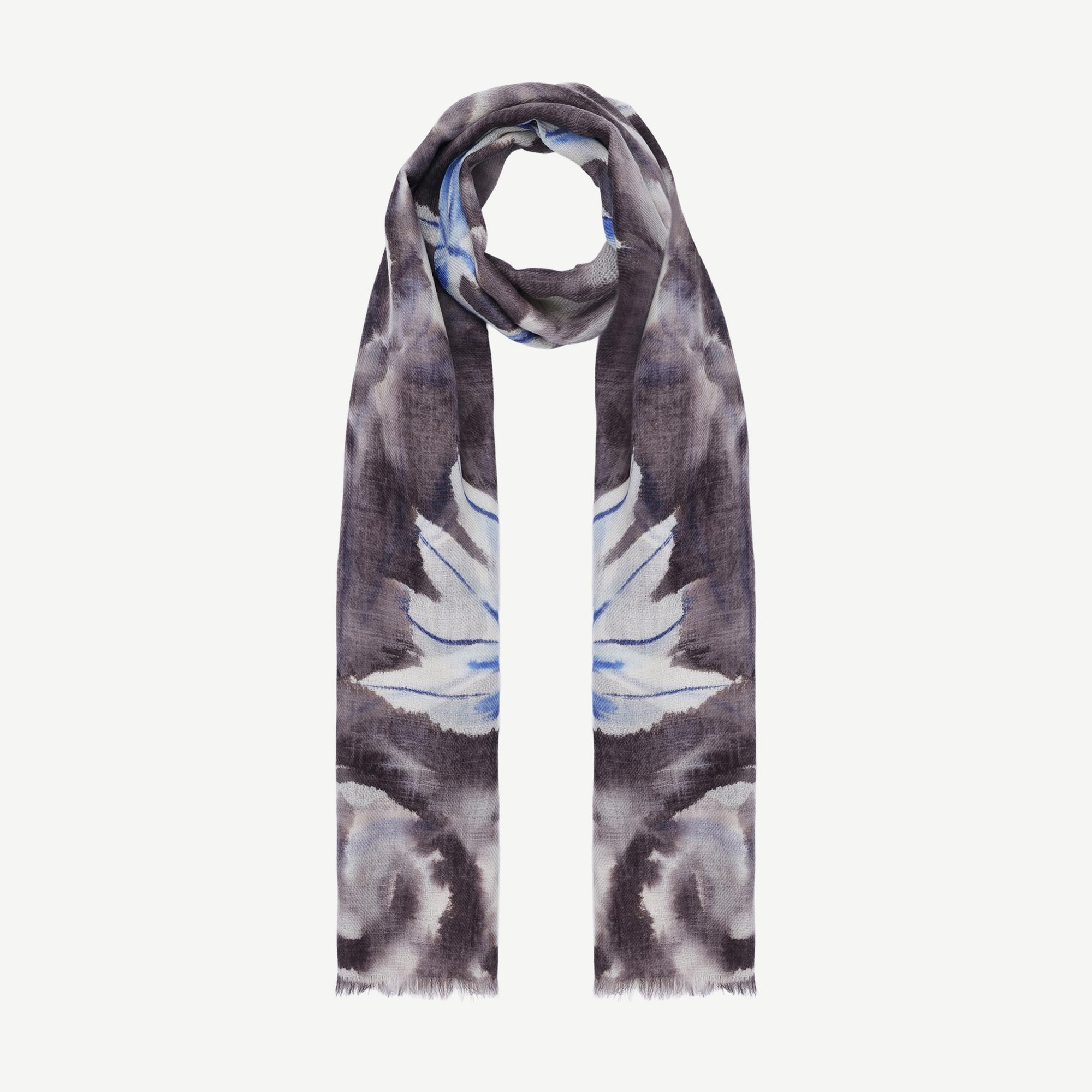 YARGICI El Boyaması Yün Şal