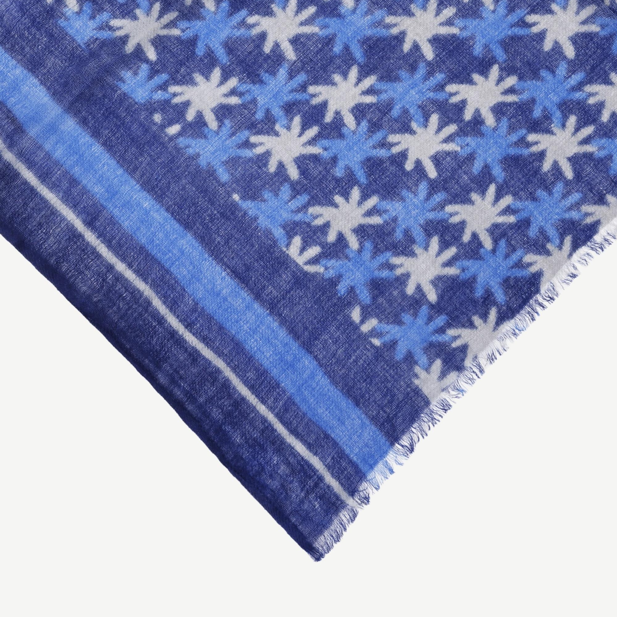 YARGICI Desenli Yün Şal