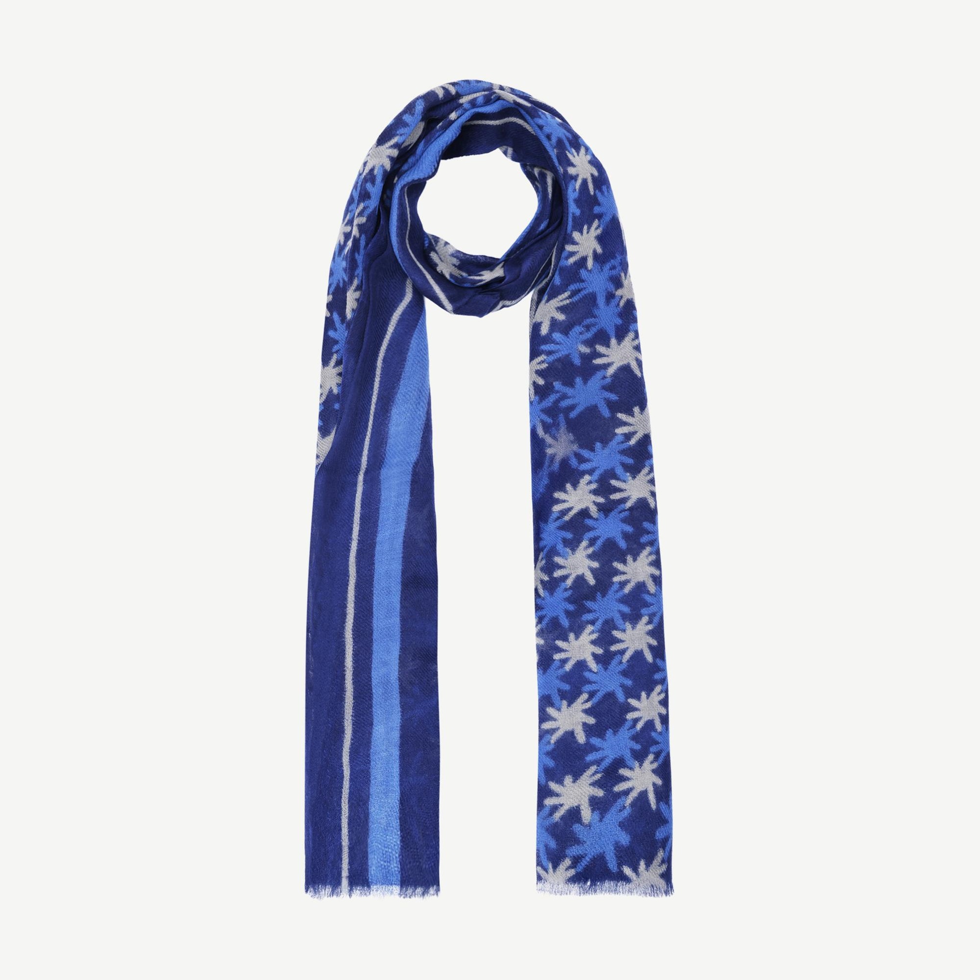 YARGICI Desenli Yün Şal