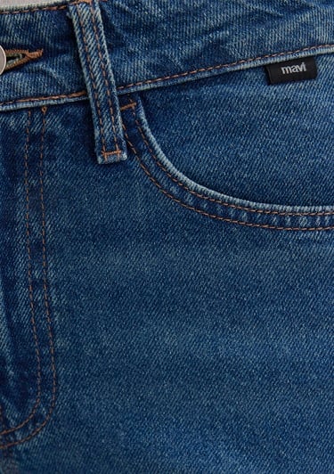  Mavi Miav Jeans 90lar Gölgeli Koyu Mavi Jean Pantolon 1010299-91180