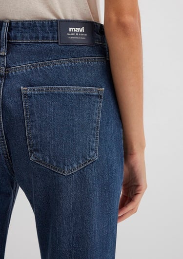  Mavi Jane Classic Denim Gölgeli Koyu Mavi Jean Pantolon 1010917-91354