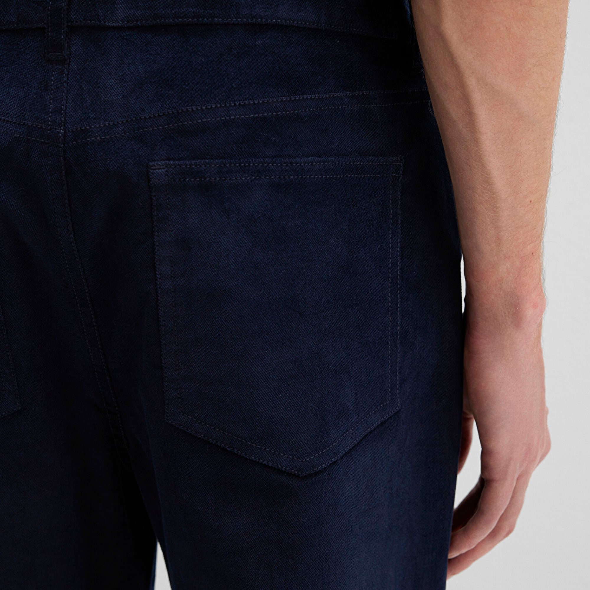 Mavi Lacivert Kadife Pantolon 0010509-70490