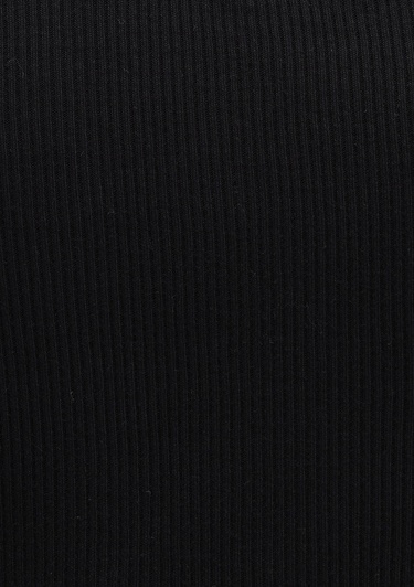  Mavi Siyah Basic V Yaka Tişört Fitted / Vücuda Oturan Kesim 1601040-900