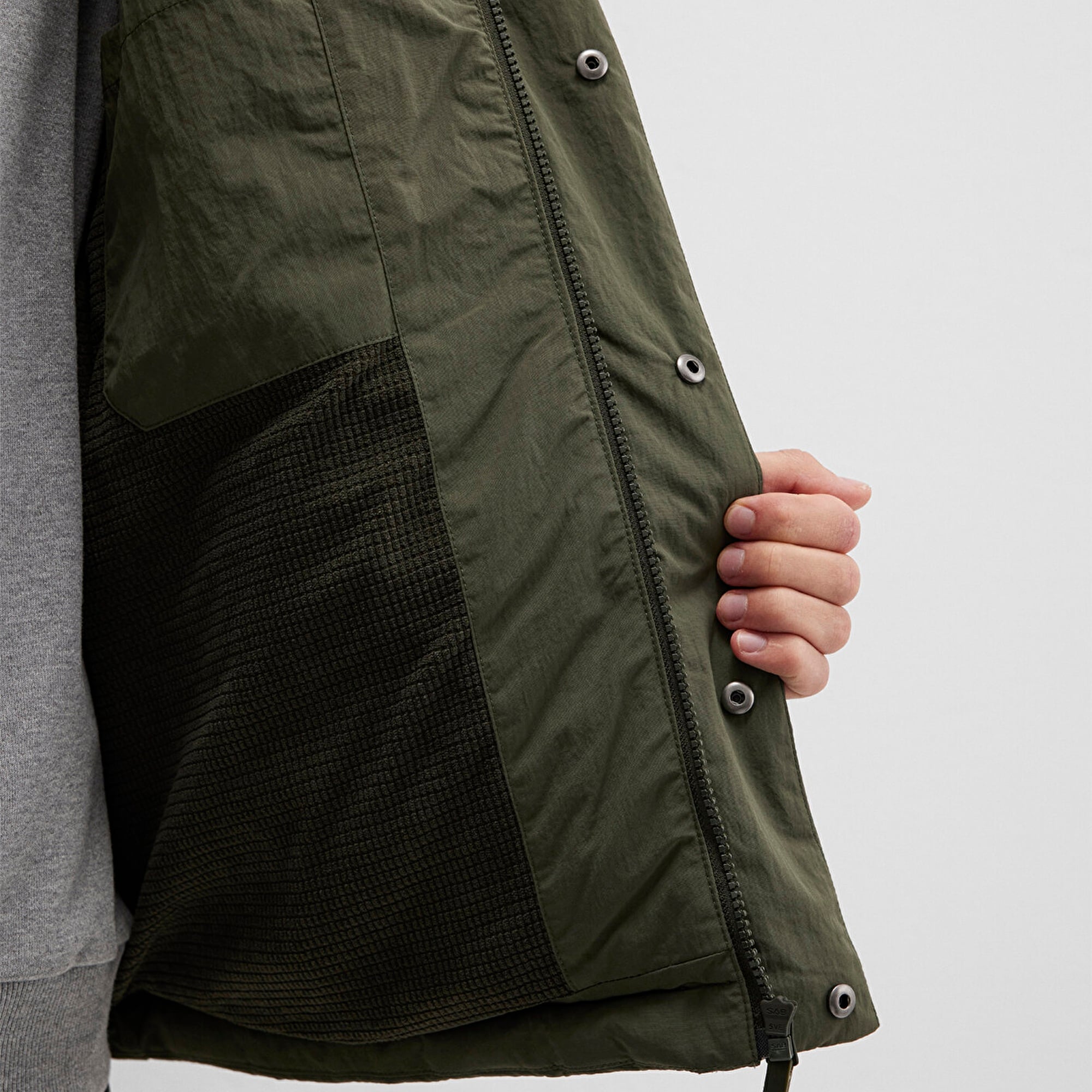 Mavi Haki Ceket Regular Fit / Normal Kesim 0110683-80714