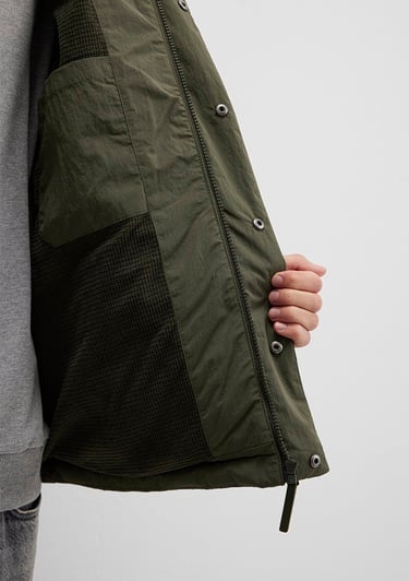  Mavi Haki Ceket Regular Fit / Normal Kesim 0110683-80714