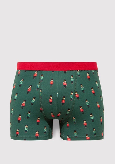  Mavi Baskılı Boxer 0912138-71871