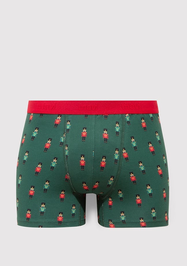  Mavi Baskılı Boxer 0912138-71871