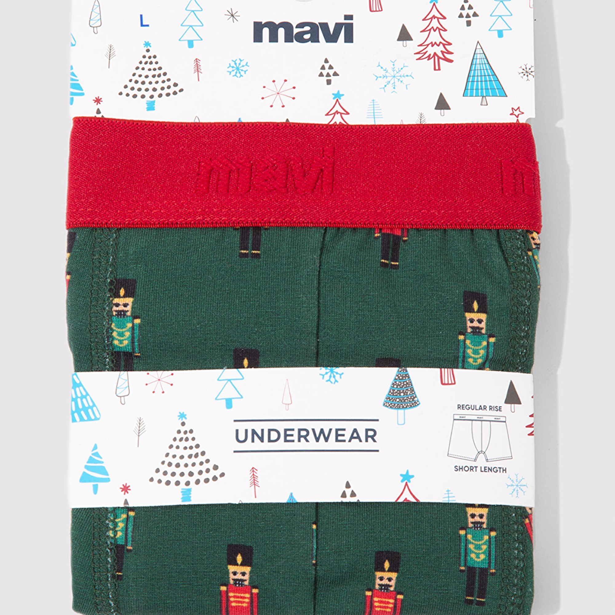 Mavi Baskılı Boxer 0912138-71871