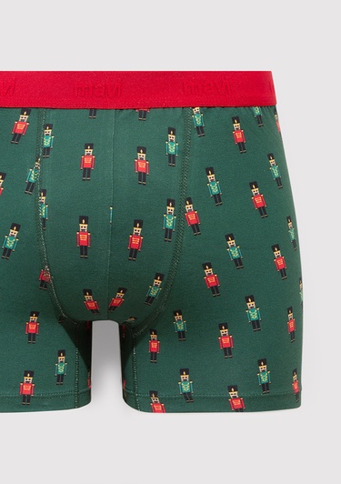  Mavi Baskılı Boxer 0912138-71871