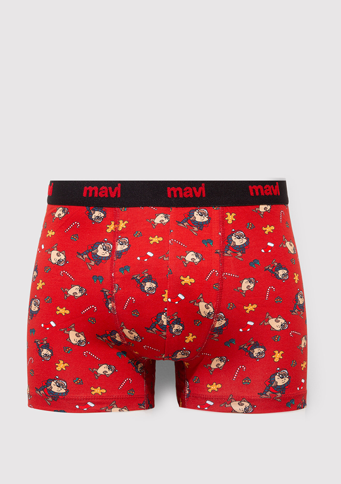  Mavi Baskılı Boxer 0912136-32421