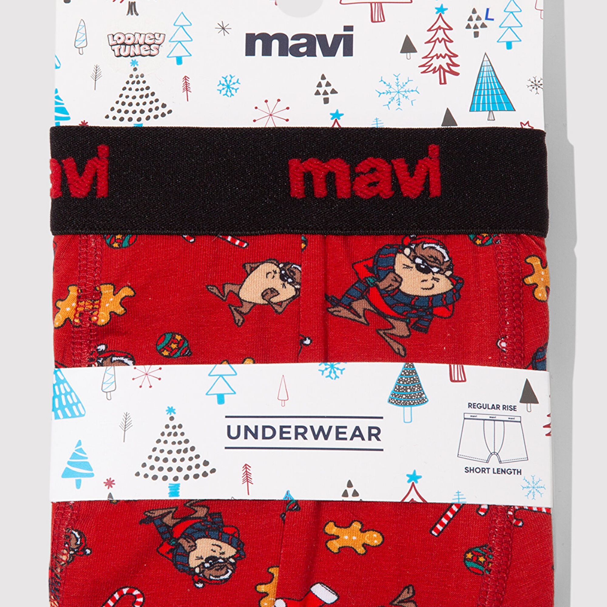 Mavi Baskılı Boxer 0912136-32421