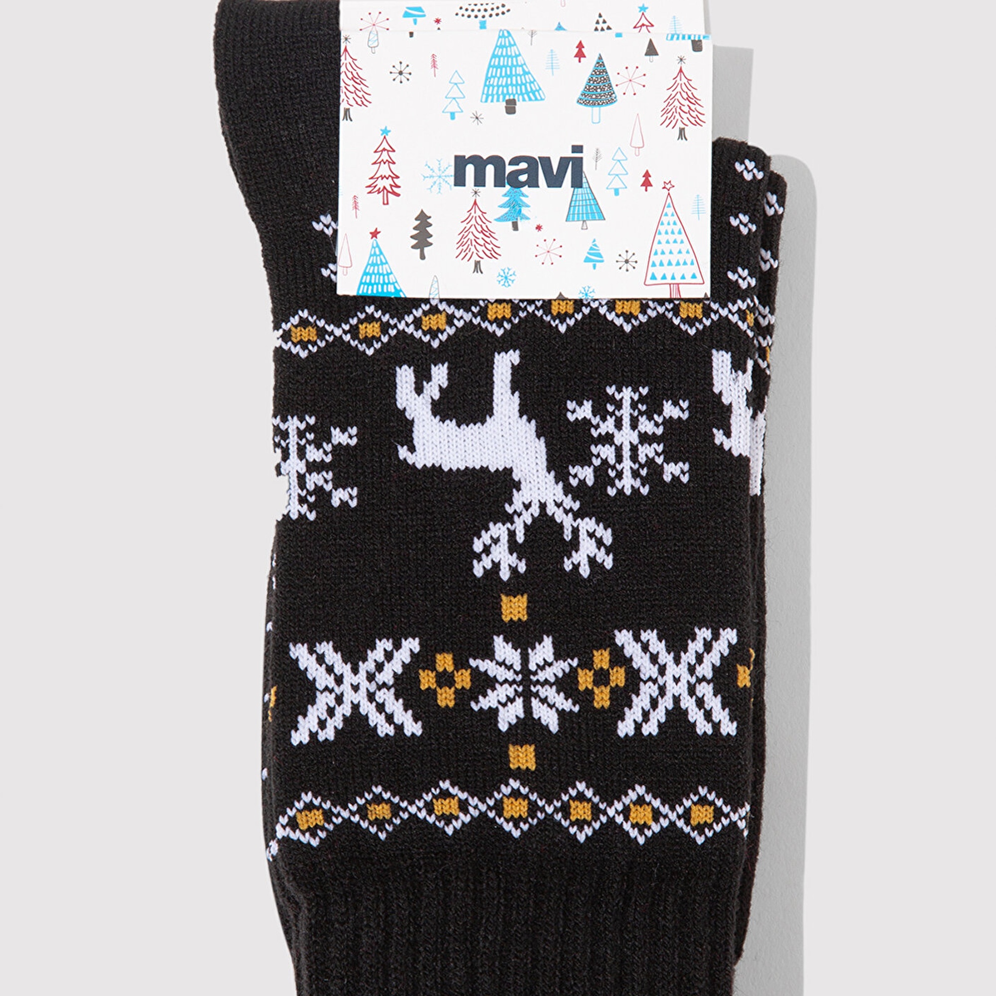 Mavi Siyah Bot Çorabı 0912132-900