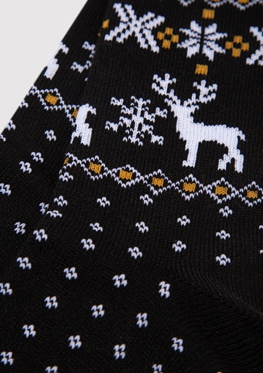  Mavi Siyah Bot Çorabı 0912132-900