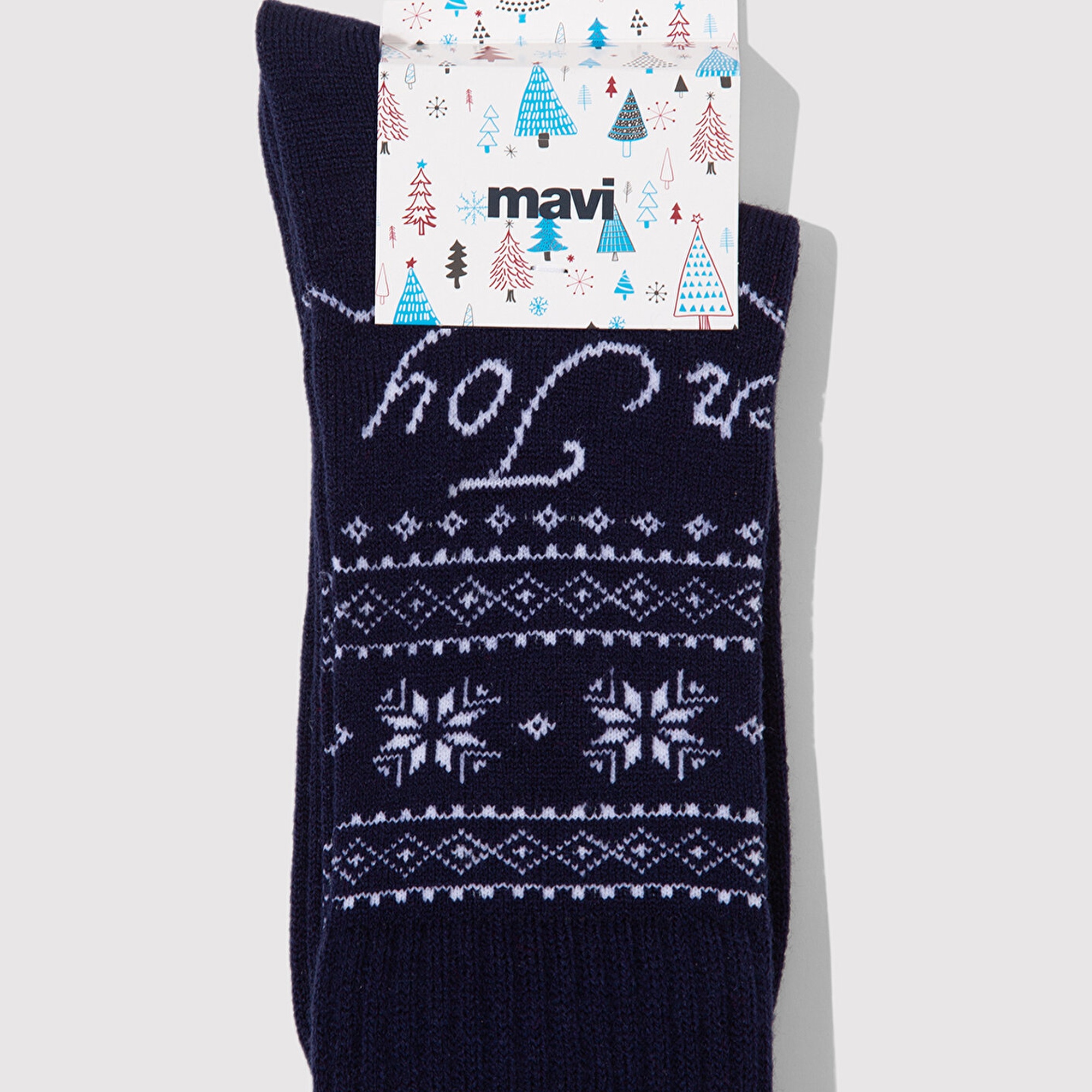 Mavi Lacivert Bot Çorabı 0912131-70500