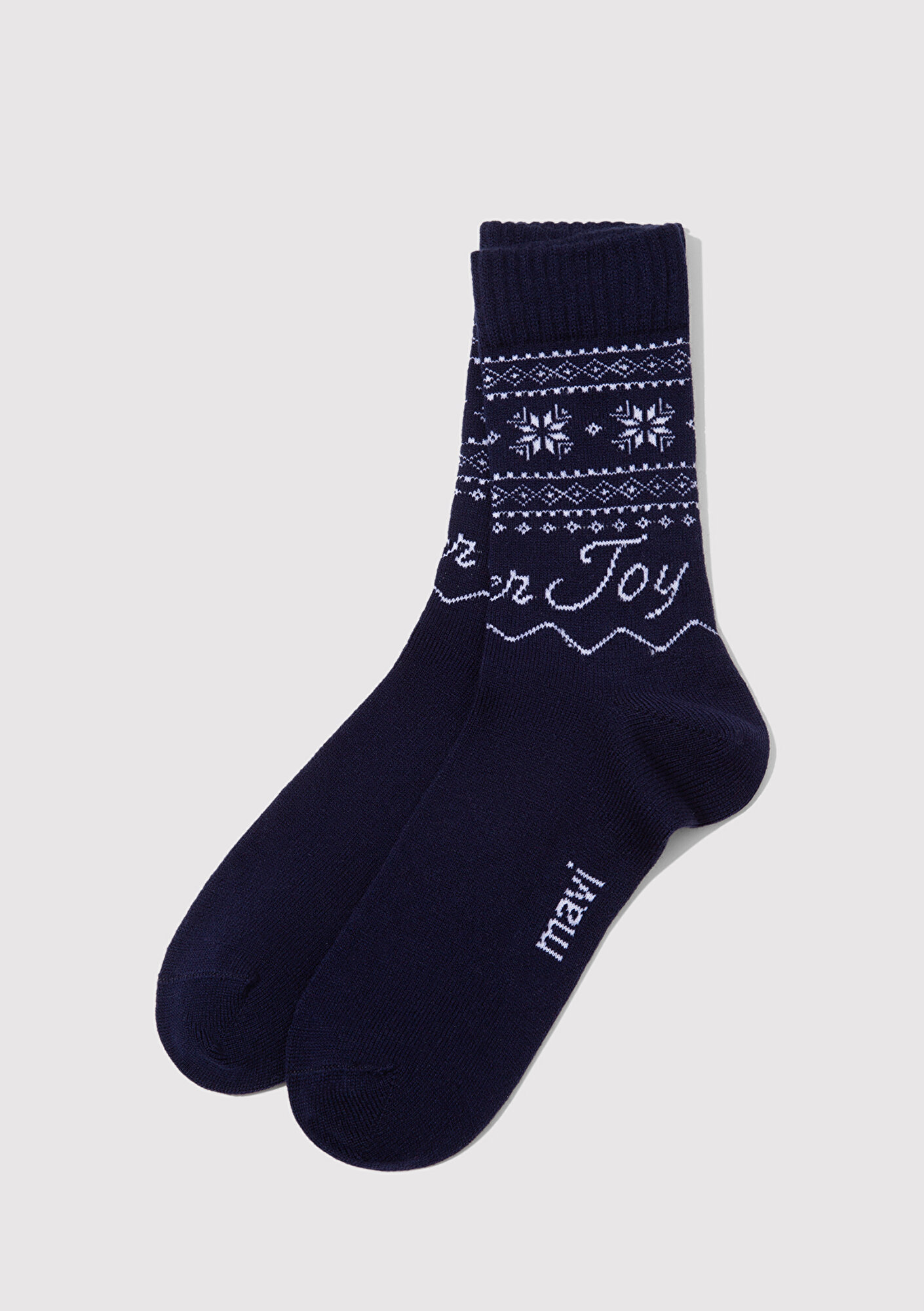  Mavi Lacivert Bot Çorabı 0912131-70500