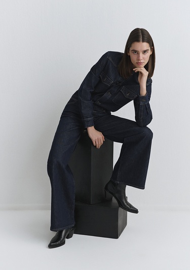  Mavi Sylvie Classic Denim Koyu Mavi Jean Tulum 1011018-91362