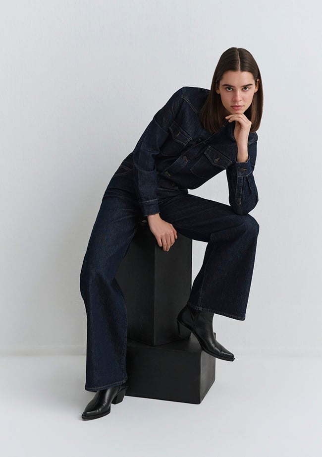  Mavi Sylvie Classic Denim Koyu Mavi Jean Tulum 1011018-91362