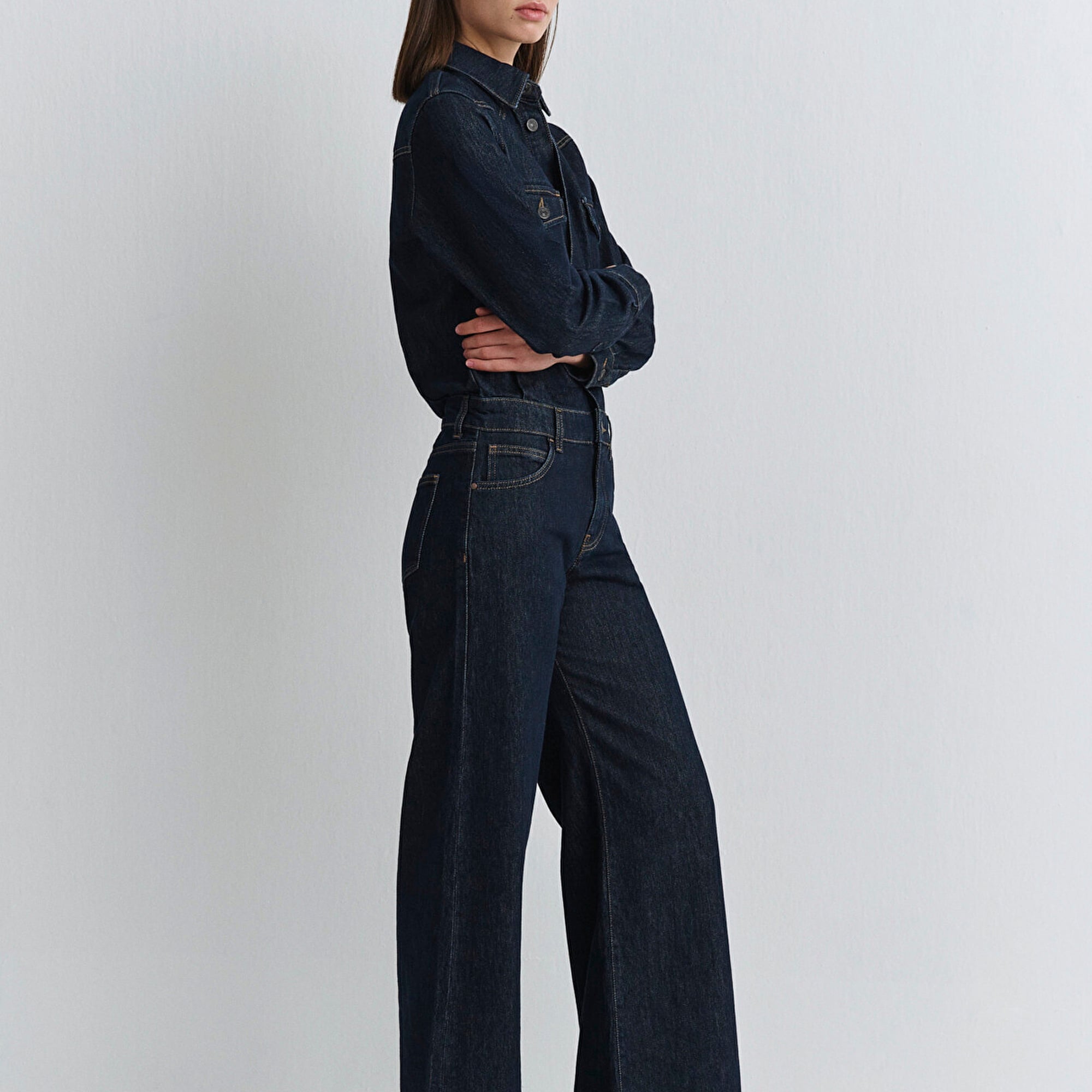 Mavi Sylvie Classic Denim Koyu Mavi Jean Tulum 1011018-91362