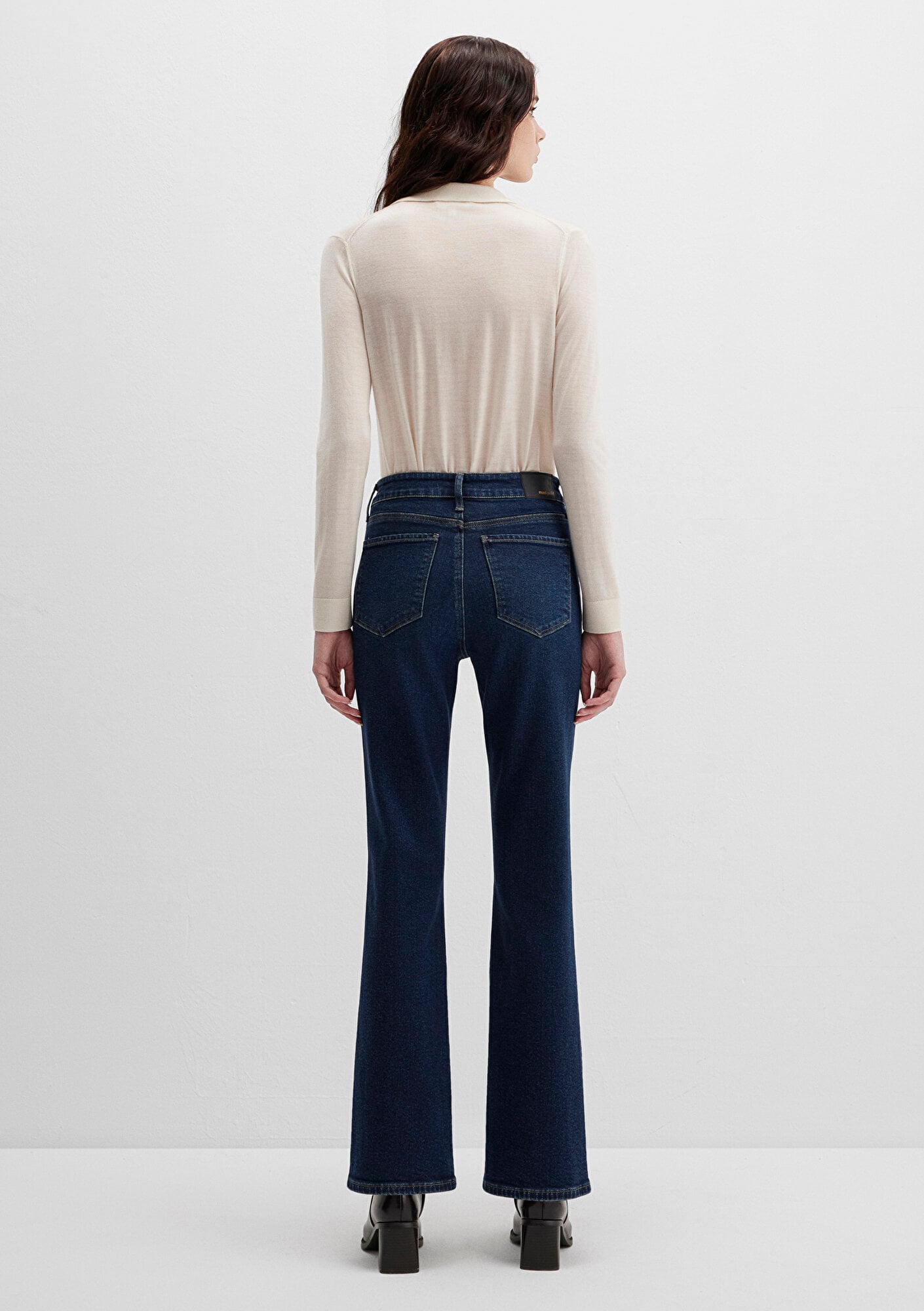 Mavi Bliss Gold Premium Puslu Koyu Mavi Jean Pantolon 101437-91261