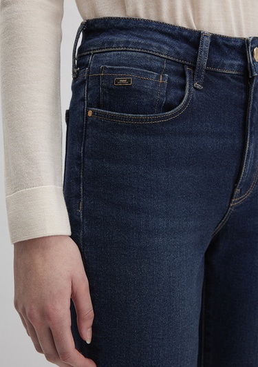  Mavi Bliss Gold Premium Puslu Koyu Mavi Jean Pantolon 101437-91261