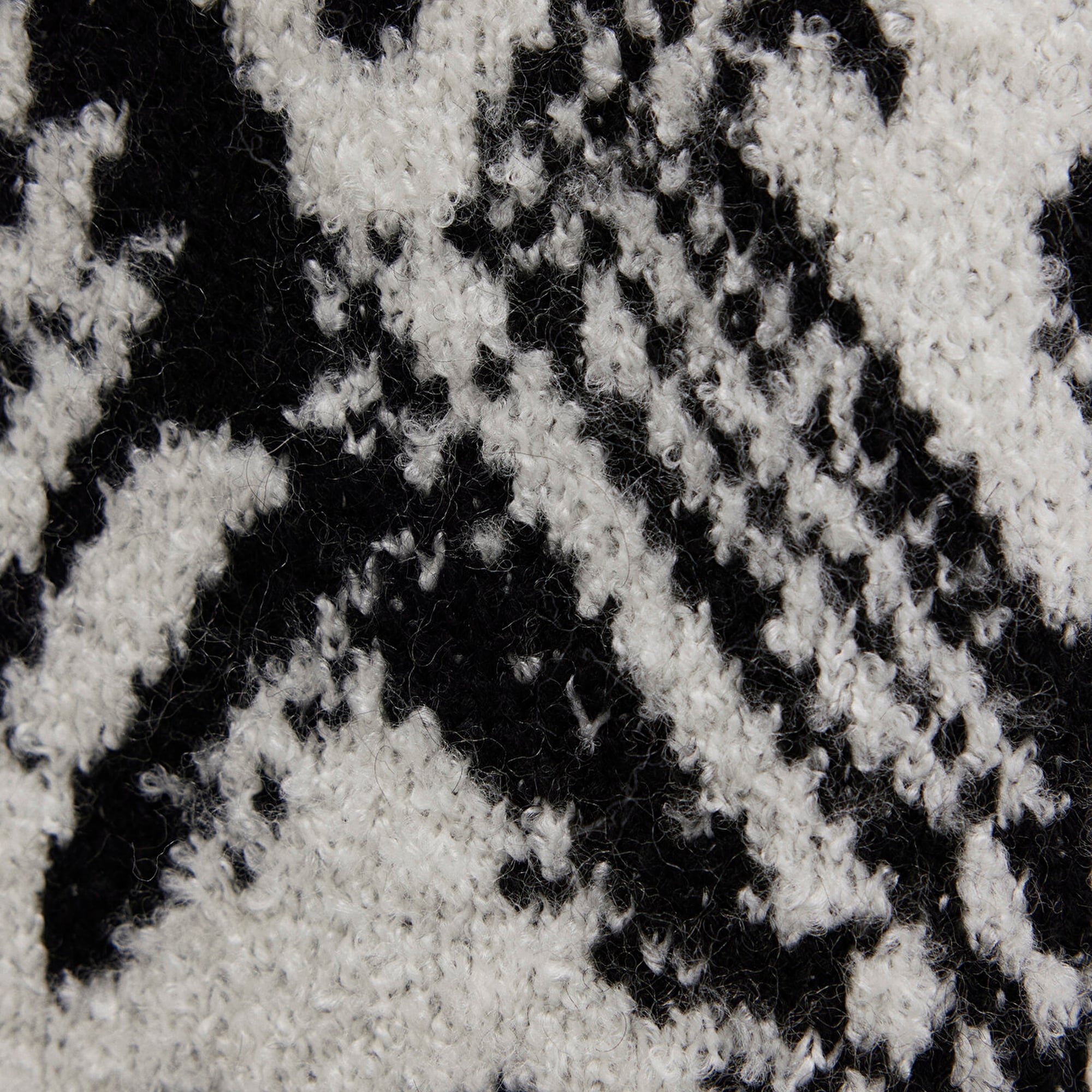 Mavi Siyah Kazak Oversize / Geniş Kesim 1710805-900