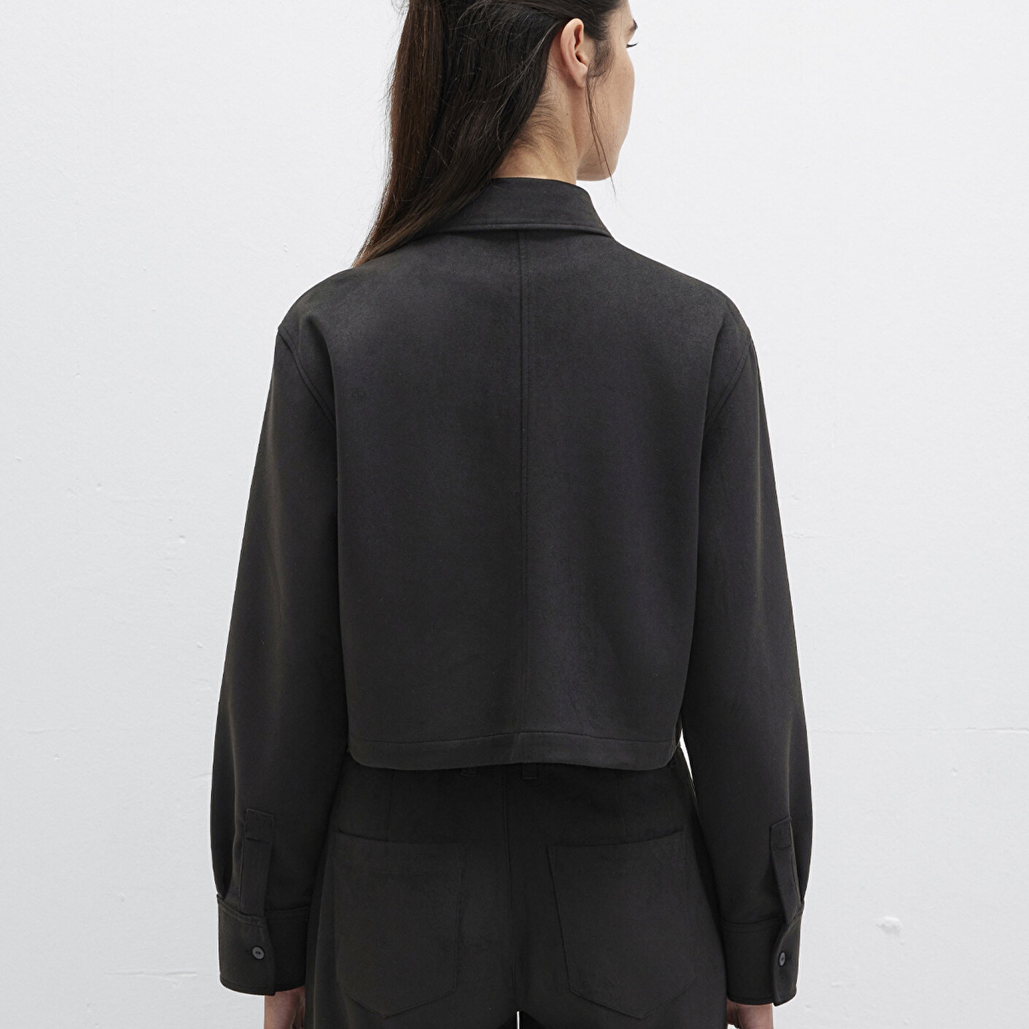 Mavi Suni Süet Siyah Gömlek Regular Fit / Normal Kesim 1211278-900