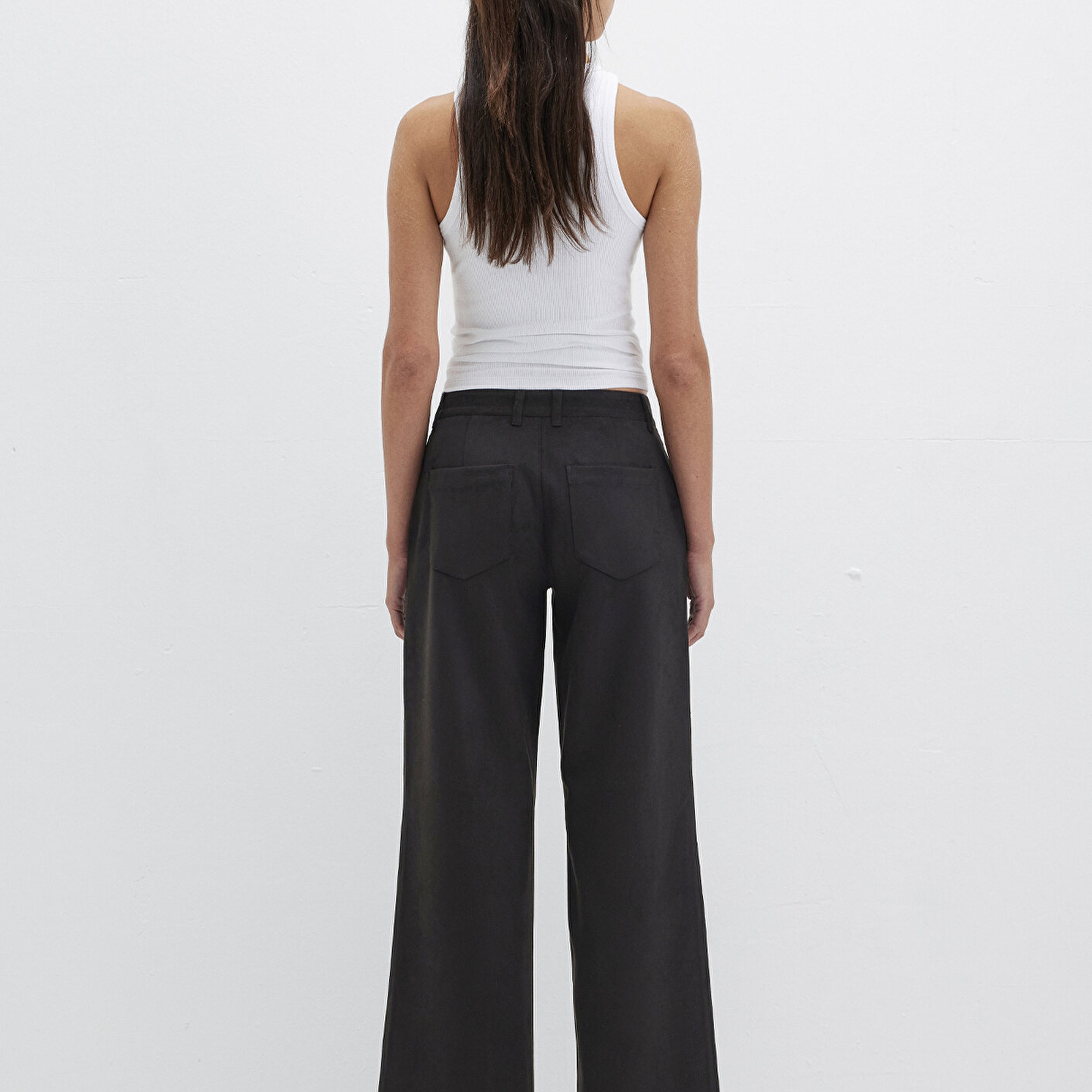 Mavi Suni Süet Siyah Pantolon 1011087-900