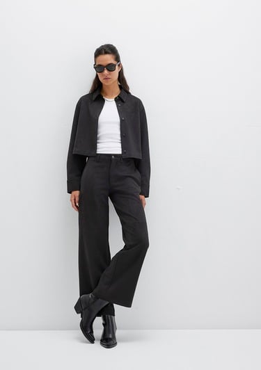  Mavi Suni Süet Siyah Pantolon 1011087-900