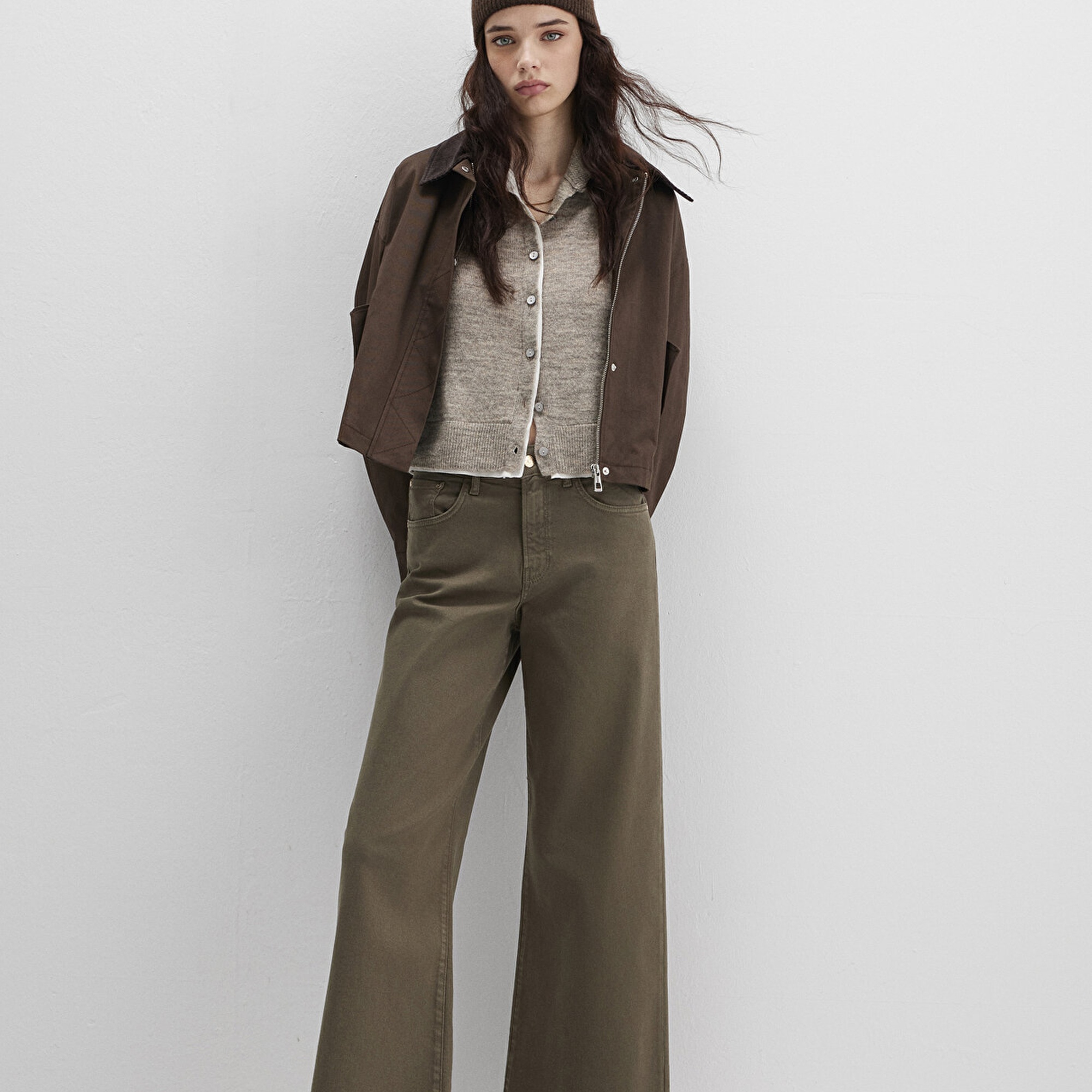 Mavi Paloma Haki Gabardin Pantolon 1010114-91195