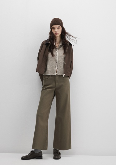  Mavi Paloma Haki Gabardin Pantolon 1010114-91195