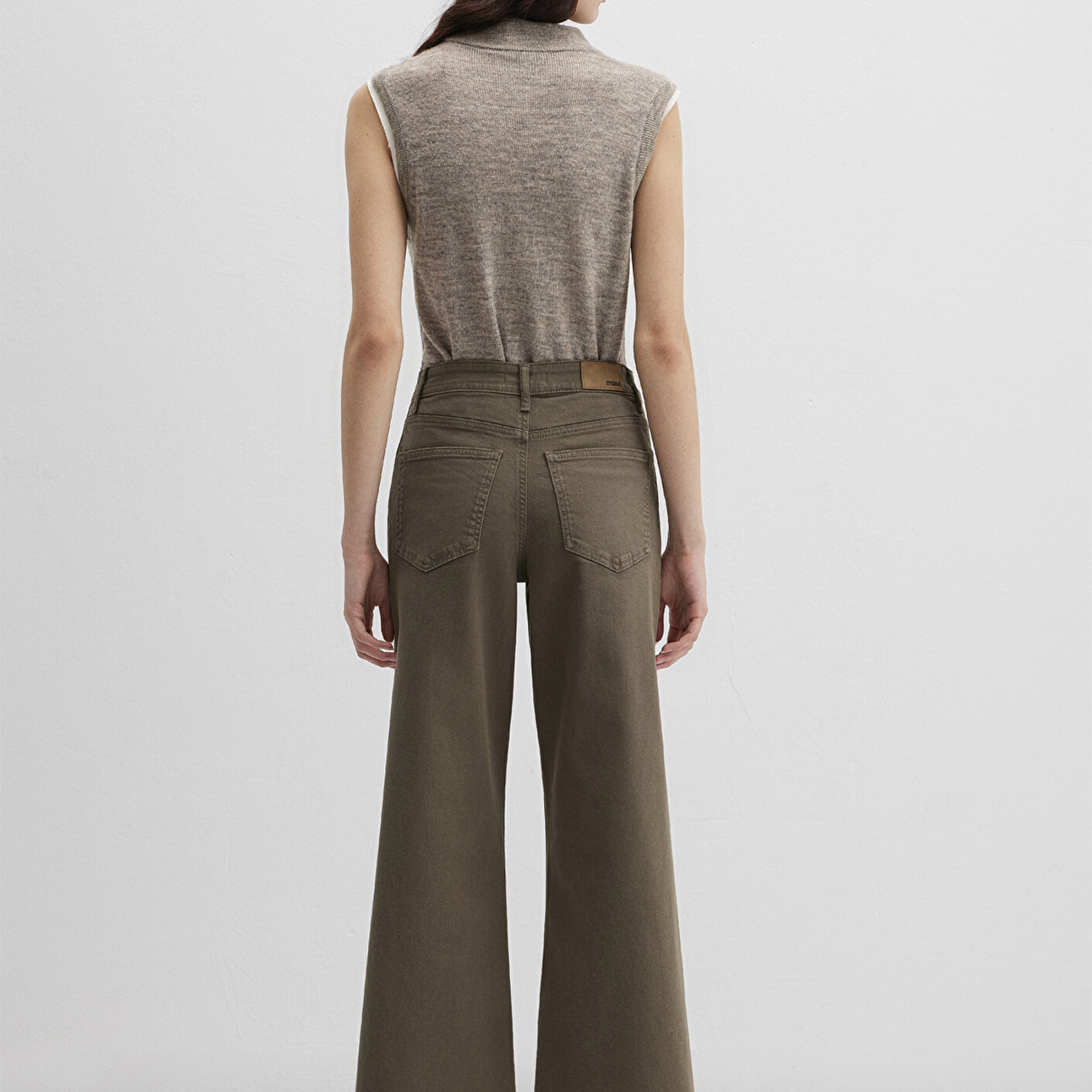 Mavi Paloma Haki Gabardin Pantolon 1010114-91195