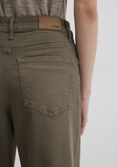  Mavi Paloma Haki Gabardin Pantolon 1010114-91195