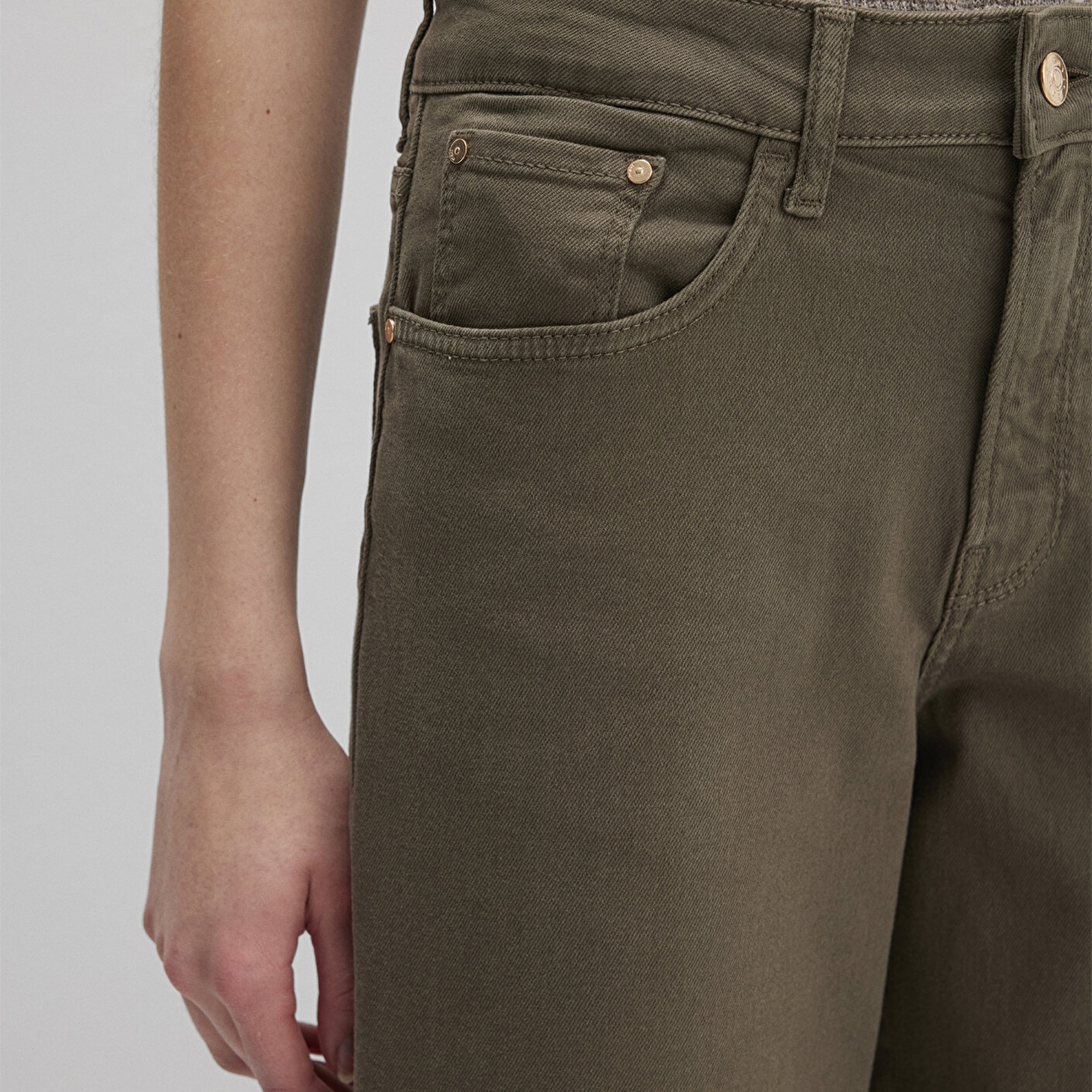 Mavi Paloma Haki Gabardin Pantolon 1010114-91195