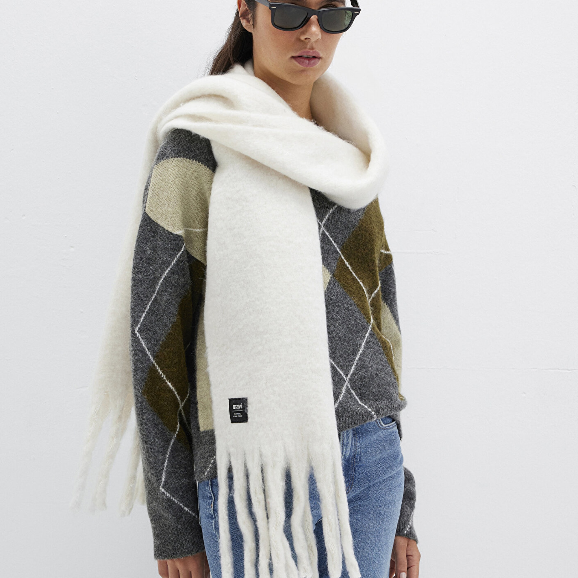 Mavi Ekru Atkı 1912844-34523