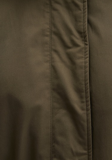  Mavi Yeşil Parka Loose Fit / Bol Rahat Kesim 1110786-71549