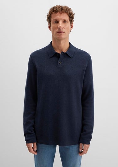  Mavi Lacivert Triko Polo 0710352-70490