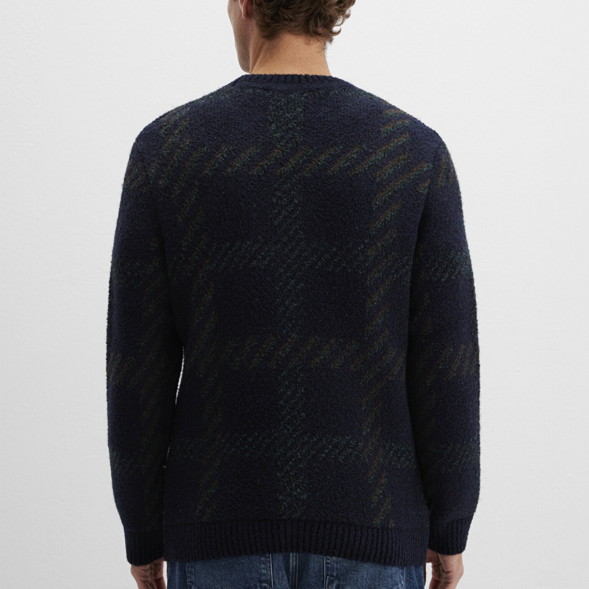 Mavi Yün Karışımlı Lacivert Kazak Regular Fit / Normal Kesim 0710333-70497