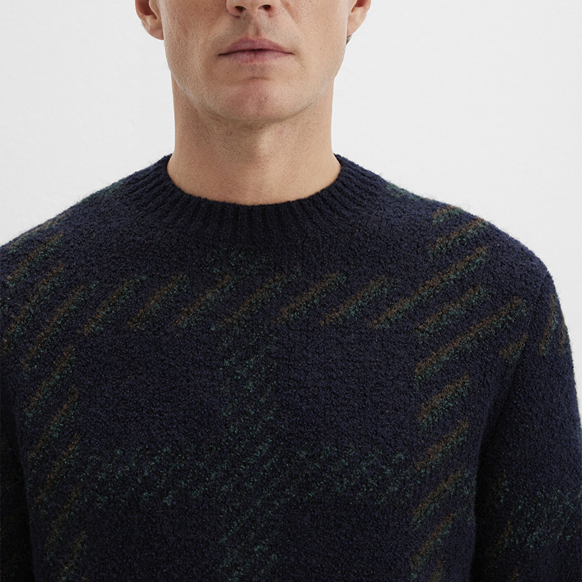 Mavi Yün Karışımlı Lacivert Kazak Regular Fit / Normal Kesim 0710333-70497