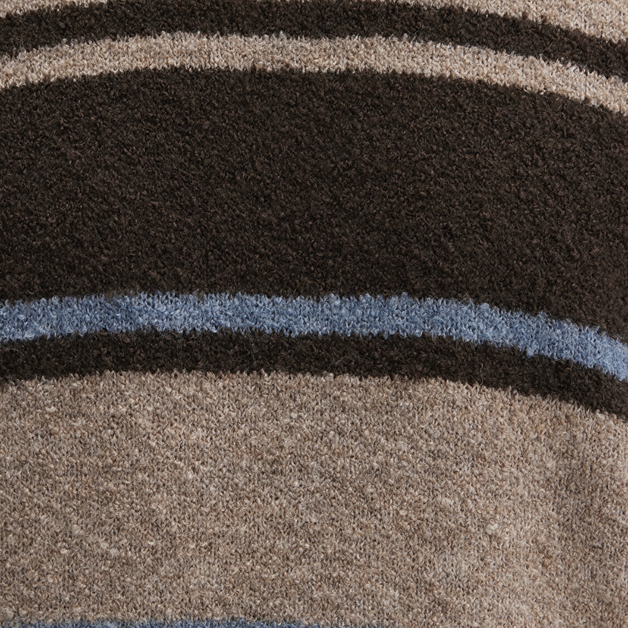 Mavi Yün Karışımlı Kahverengi Kazak Regular Fit / Normal Kesim 0710332-70251