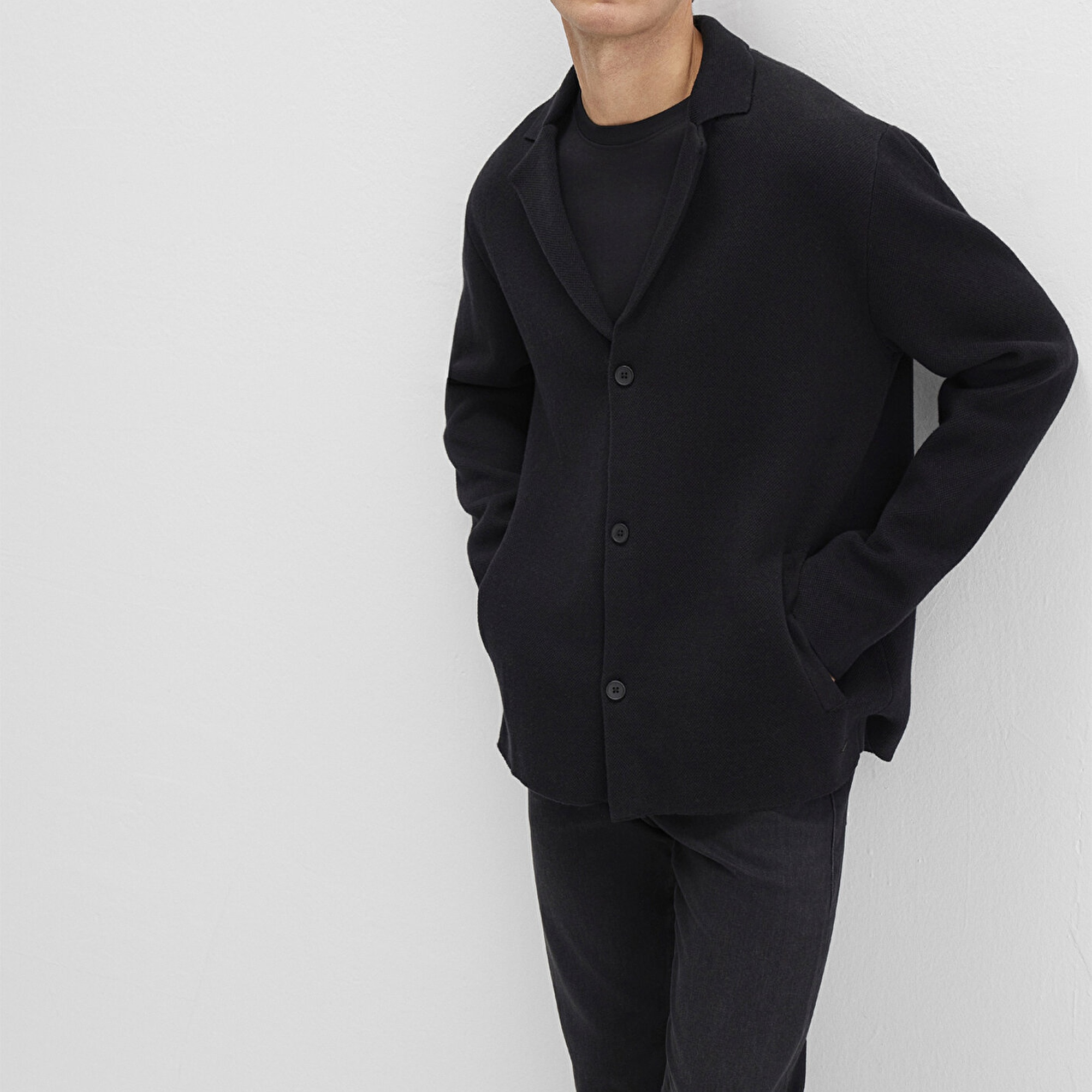 Mavi Siyah Hırka Regular Fit / Normal Kesim 0710330-900