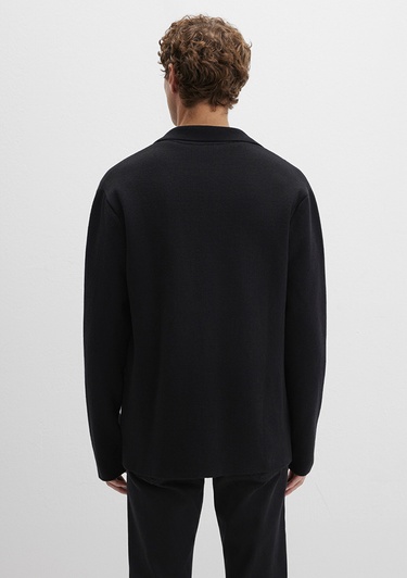  Mavi Siyah Hırka Regular Fit / Normal Kesim 0710330-900